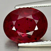 Purplish Red Ruby 2.96 Ct. Oval 9.5 x 7.6 Mm. Natural Gemstone From Madagascar