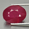 4.14 Ct. Oval Shape Natural Gemstone Purplish Red Ruby From Madagascar