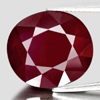 Purplish Red Ruby 28.52 Ct. Oval Shape 17.5 x 15.8 Mm. Natural Gem Madagascar