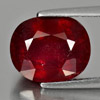 Purplish Red Ruby 7.99 Ct Oval Shape 12 x 10 Mm Natural Gemstone From Mozambique