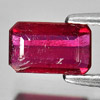 1.26 Ct. Octagon Natural Purplish Red Ruby Gemstone Madagascar 1.26 Ct. Octagon Natural Purplish Red Ruby Gemstone Madagascar