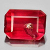 1.55 Ct. Octagon Shape Natural Gem Pinkish Red Ruby Madagascar