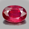 1.03 Ct. Oval Shape Natural Gem Pinkish Red Ruby From Madagascar