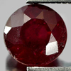 1.85 Ct. Round Natural Gemstone Pinkish Red Ruby From Madagascar