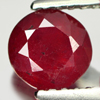 Calibrate Size 1.14 Ct. Round Shape Natural Gem Pinkish Red Ruby