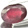 1.25 Ct. Good Natural Gemstone Pinkish Red Ruby Oval Shape