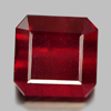 Red Ruby 2.68 Ct. Octagon Shape 6.9 x 6.8 Mm. Natural Gemstone From Madagascar