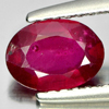 Nice Gem 0.93 Ct. Oval Natural Purplish Pink Ruby From Mozambique