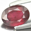 Charming Gem 1.09 Ct. Oval Natural Purplish Red Ruby From Mozambique