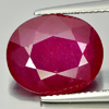Purplish Red Ruby 7.21 Ct. Oval Shape 13.1 x 10.9 Mm Natural Gem From Mozambique