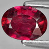 1.05 Ct. Good Oval Shape Natural Gem Purplish Red Ruby From Madagascar