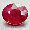 Natural Red Ruby 2.81 Ct. Oval Shape 8.5 x 7.1 Mm Gemstone From Madagascar