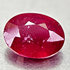 Natural Red Ruby 2.85 Ct. Oval Shape 9.1 x  6.9 Mm Gemstone From Madagascar
