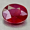 Natural Red Ruby 2.84 Ct. Oval Shape 8.9 x 7 Mm Gemstone From Madagascar