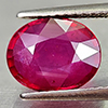 Natural Red Ruby 2.31 Ct. Oval Shape 9.2 x 7.4 Mm Gemstone From Madagascar