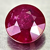 Natural Red Ruby 3.79 Ct. Round Shape 8.7 Mm Gemstone From Madagascar
