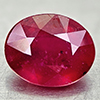 Natural Red Ruby 3.10 Ct. Oval Shape 9.2 x 7.3 Mm Gemstone From Madagascar