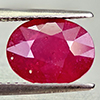 Natural Red Ruby 2.70 Ct. Oval Shape 9.4 x 7.3 Mm Gemstone From Madagascar