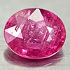 Natural Red Ruby 2.16 Ct. Oval Shape 8.2 x 6.8 Mm Gemstone From Madagascar