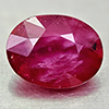 Natural Red Ruby 4.45 Ct. Oval Shape 10.4 x 8 Mm Gemstone From Madagascar