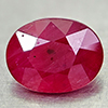 Natural Red Ruby 3.58 Ct. Oval Shape 9.6 x 7.4  Mm Gemstone From Madagascar