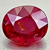Natural Red Ruby 4.41 Ct. Oval Shape 9.4 x 8 Mm Gemstone From Madagascar