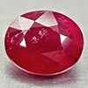 Natural Red Ruby 4.24 Ct. Oval Shape 9.8 x 8.1 Mm Gemstone From Madagascar