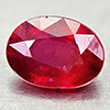 Natural Red Ruby 2.16 Ct. Oval Shape 8.3 x 6 Mm Gemstone From Madagascar