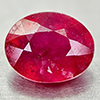 Natural Red Ruby 2.88 Ct. Oval Shape 8.7 x 7.1 Mm Gemstone From Madagascar