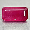Natural Red Ruby 2.69 Ct. Octagon Shape 9.8 x 5.3 Mm Gemstone From Madagascar