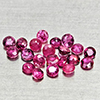 Natural Pinkish Red Ruby 1.39 Ct. 21 Pcs Round Shape 2.3 Mm Gemstones