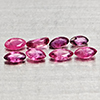 Natural Pinkish Red Ruby 0.48 Ct. 8 Pcs Maquise Shape Gemstones From Thailand