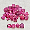 Natural Pinkish Red Ruby 1.03 Ct. 36 Pcs Mixed Shape Gemstones From Thailand Natural Pinkish Red Ruby 1.03 Ct. 36 Pcs Mixed Shape Gemstones From Thailand
