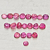 Natural Pinkish Red Ruby 0.71 Ct. 20 Pcs Round Shape Gemstones From Thailand Natural Pinkish Red Ruby 0.71 Ct. 20 Pcs Round Shape Gemstones From Thailand