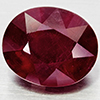 Natural Red Ruby 10.35 Ct. Oval Shape 13.8 x 10.5 Mm Gemstone From Madagascar