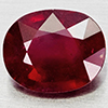 Natural Red Ruby 9.80 Ct. Oval Shape 14.3 x 10.5 Mm Gemstone From Madagascar
