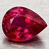 Natural Natural Purplish Red Ruby 2.16 Ct. Pear Shape 9 x 7.1 Mm Gemstone