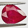 Natural Natural Purplish Red Ruby 2.34 Ct. Pear Shape 9 x 7.1 Mm Gemstone