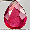 Natural Natural Purplish Red Ruby 1.83 Ct. Pear Shape 9.1 x 7.2 Mm Gemstone