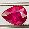 Natural Natural Purplish Red Ruby 2.43 Ct. Pear Shape 9.1 x 7.2 Mm Gemstone