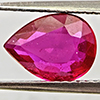 Natural Natural Purplish Red Ruby 1.59 Ct. Pear Shape 9.2 x 7 Mm Gemstone