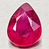 Natural Natural Purplish Red Ruby 1.97 Ct. Pear Shape 8.8 x 7.1 Mm Gemstone