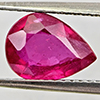 Natural Natural Purplish Red Ruby 2.13 Ct. Pear Shape 9.2 x 6.9 Mm Gemstone