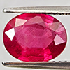 Natural Natural Purplish Red Ruby 2.37 Ct. Oval Shape 9.2 x 7.3 Mm Gemstone