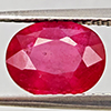 Natural Natural Purplish Red Ruby 2.32 Ct. Oval Shape 9 x 7 Mm Gemstone