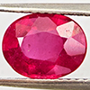 Natural Purplish Red Ruby 2.55 Ct. Oval Shape 9 x 7.3 Mm Gemstone