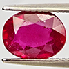 Natural Purplish Red Ruby 2.22 Ct. Oval Shape 9.1 x 7.1 Mm Gemstone