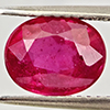 Natural Purplish Red Ruby 2.94 Ct. Oval Shape 9 x 7.2 Mm Gemstone