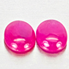 Natural Pink Red Jonson Ruby 0.90 Ct. 2 Pcs Oval Cabochon Shape 5.2 x 4.2 Mm