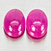 Natural Pink Red Jonson Ruby 1.68 Ct. 2 Pcs Oval Cabochon Shape 6.2 x 4.2 Mm Natural Pink Red Jonson Ruby 1.68 Ct. 2 Pcs Oval Cabochon Shape 6.2 x 4.2 Mm
